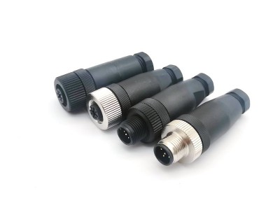 焊接式 M12*1针式直头 现场自接电缆图4