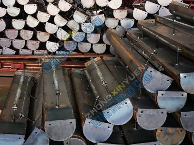 地铁半圆水沟模板 水沟钢模板 中新运铺架工装图4