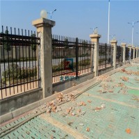 苏州本地工厂隔离栅 厂区围墙栏杆 龙