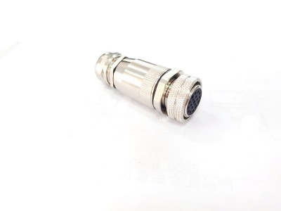 M23航空插头插座8针8孔7/8传感器防水连接器图2