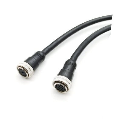 M23航空插头9芯防水焊线式公插头带屏蔽图5