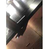 耐灼烧金属网芯输送带 耐灼烧螺旋钢丝网输送带 耐灼烧钢网输送带