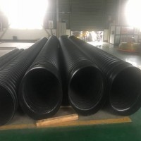 400钢带增强PE螺旋波纹管梓哲质好