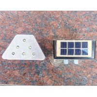 吉林太阳能轮廓标图片 附着式轮廓标 同步梯形轮廓标灯