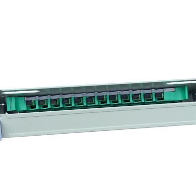 慈普供应光缆楼道分纤箱满配SC单模12芯ODF单元光缆配线架图5