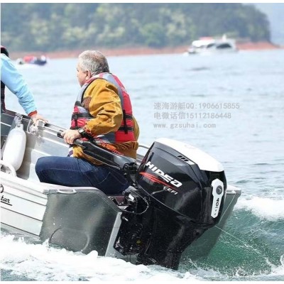 海的牌6匹船用挂机,二冲程船外机批发售后图2