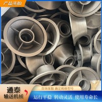 皮带机摩擦托辊 摩擦头托辊组 腰鼓托