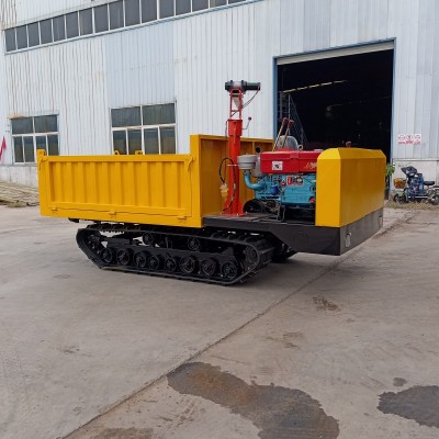 履带运输车 小型履带式四不像爬坡王 山地爬山虎果园自卸图3