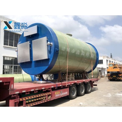 一体化泵站的优点主要表现在以下几个方面图3