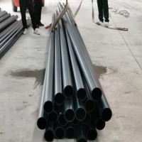 黑色pe管 dn110自来水管