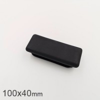 镀锌方管塑料堵头100*40矩形管塞钢管