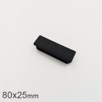 方钢管矩形管塞80*25钢管塑料堵头方钢盖闷头脚堵