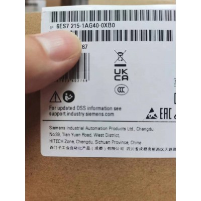供应全新原装西门子6ES7215-1AG40-0XB0 S7-1200紧凑型CPU 1215C图2
