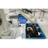 3D视觉引导胶管无序抓取上下料