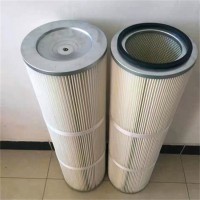 耐高温除尘滤筒-加工防静电阻燃滤芯