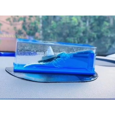 3D 移动沙流动沙画液体材料 3D车载沙画摆件材料 (千京材料)图4