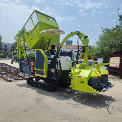 23年新款140马力常发866底盘履带式青储机图3