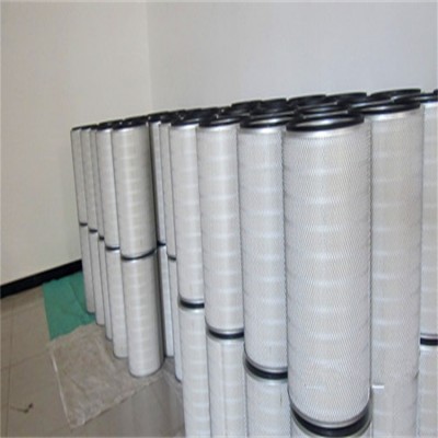 聚酯覆膜防静电粉尘滤清器/耐高温粉尘滤芯图4