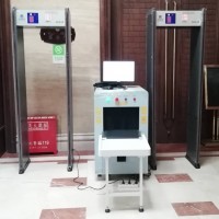 北京安检门安检机铁马护栏一米栏安检设备手持探测器出租