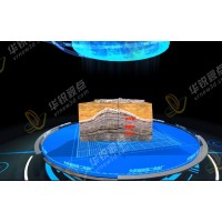 红色主题教育vr展厅，三维全景数字展