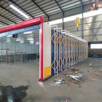 加长加宽版伸缩移动喷漆房定制