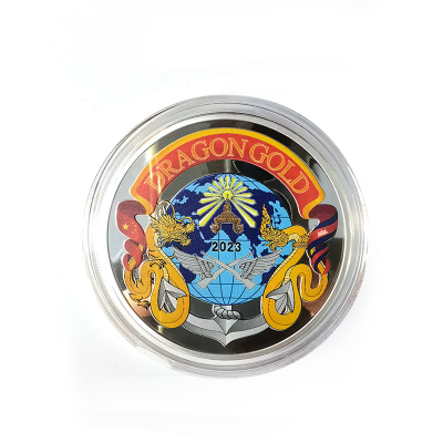 金属卡通动漫电影游戏明星寺庙神像原神唐老鸭母老鼠彩印镀金纪念章徽章定制图3