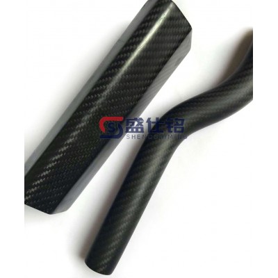 高强度碳纤维方管3k机械臂 摄影器材大口径碳纤维异形管图2