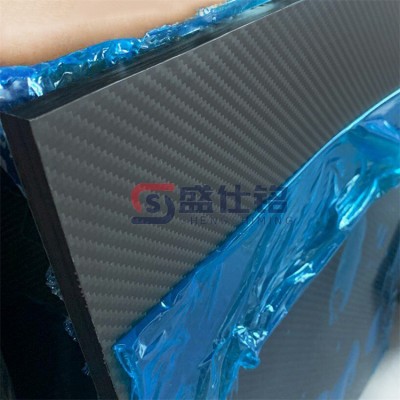 3K碳纤维板CNC加工数控 雕刻玩具模型配件碳板定制定做碳纤维切割图2