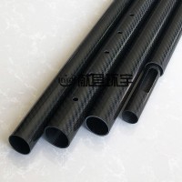 耐高温碳纤维管制品 全碳 3k碳纤维圆