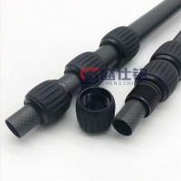 碳纤维伸缩杆 采摘杆 碳纤维管制品 多种用途伸缩杆 强度高 重量轻