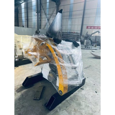 钢卷放料架 金硕 自动放料上料架 电动放料机 钢卷自动放料设备图3