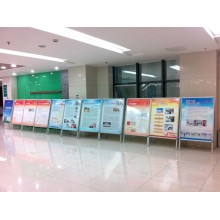 西安海报架定做,铝合金海报架,kt板展