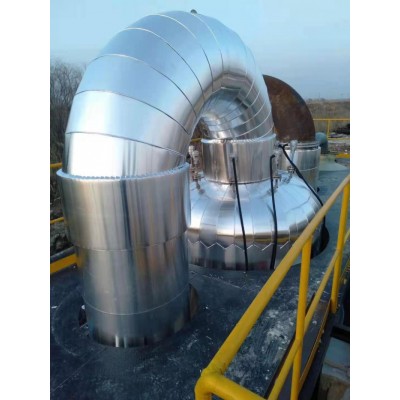 绵阳管道铝皮保温施工队化工设备反应釜蒸压釜岩棉保温安装公司图2