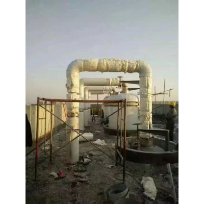 绵阳管道铝皮保温施工队化工设备反应釜蒸压釜岩棉保温安装公司图3