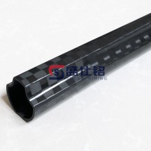 碳纤维弯管定做 多种规格异型管开模定制 碳纤异形管