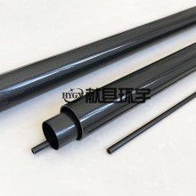 碳纤维部件黑色碳纤维管 3k碳纤维管材加工定制
