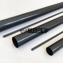 3K碳纤维圆管亮光哑光空心卷管航模材料碳管定制生产
