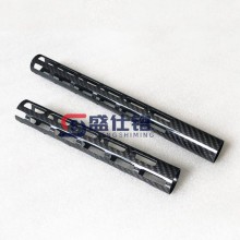 碳纤维管定制  碳纤维管打孔开槽切割 碳纤维钻孔cnc加工