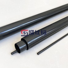 3k碳纤维圆管 全碳管  耐疲劳自动化设备用碳纤维管材