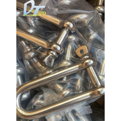 304不锈钢卸扣、起重机卸扣、船舶316不锈钢卸扣D型卸扣厂家图3