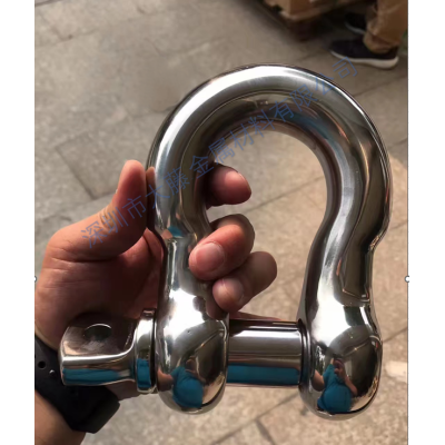 304不锈钢卸扣、起重机卸扣、船舶316不锈钢卸扣D型卸扣厂家图5