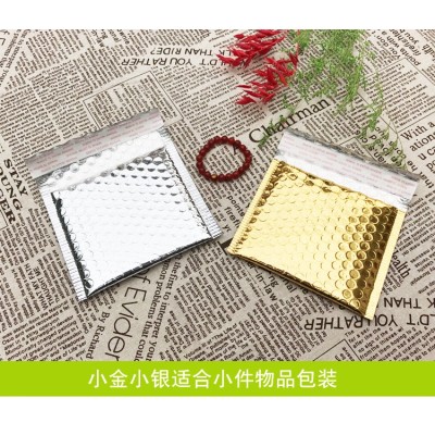 现货包邮银色铝膜复合气泡信封袋 金色气泡袋 彩色泡泡袋 红色汽泡袋书本邮寄袋图3