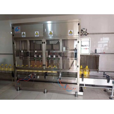 全自动洗衣液灌装机洗发水分装机-食用油定量灌装机图3