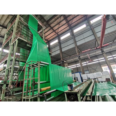 1.0mm厚线形低密度聚乙烯LLDPE土工膜绿色双光面图2