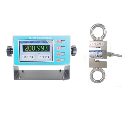 智舜测控 SSMCL-YL-20KN S型拉压双向称重传感器 0.1级 标准测力仪图3