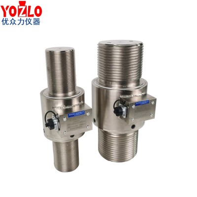 智舜测控 500KN柱式拉压双向标准测力仪 500吨拉力传感器图2