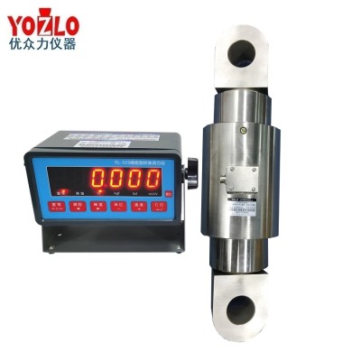 智舜测控 500KN柱式拉压双向标准测力仪 500吨拉力传感器图5