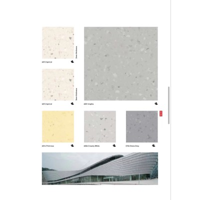 住院部ICU净化室手*术室专用防碘酒同质透心PVC卷材地板图2