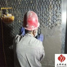 郑州热风管陶瓷耐磨料价格 防磨胶泥厂家