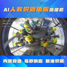 升降机AI人数识别鱼眼摄像头 智能分析摄像机 2k高清画质 博瓦v03